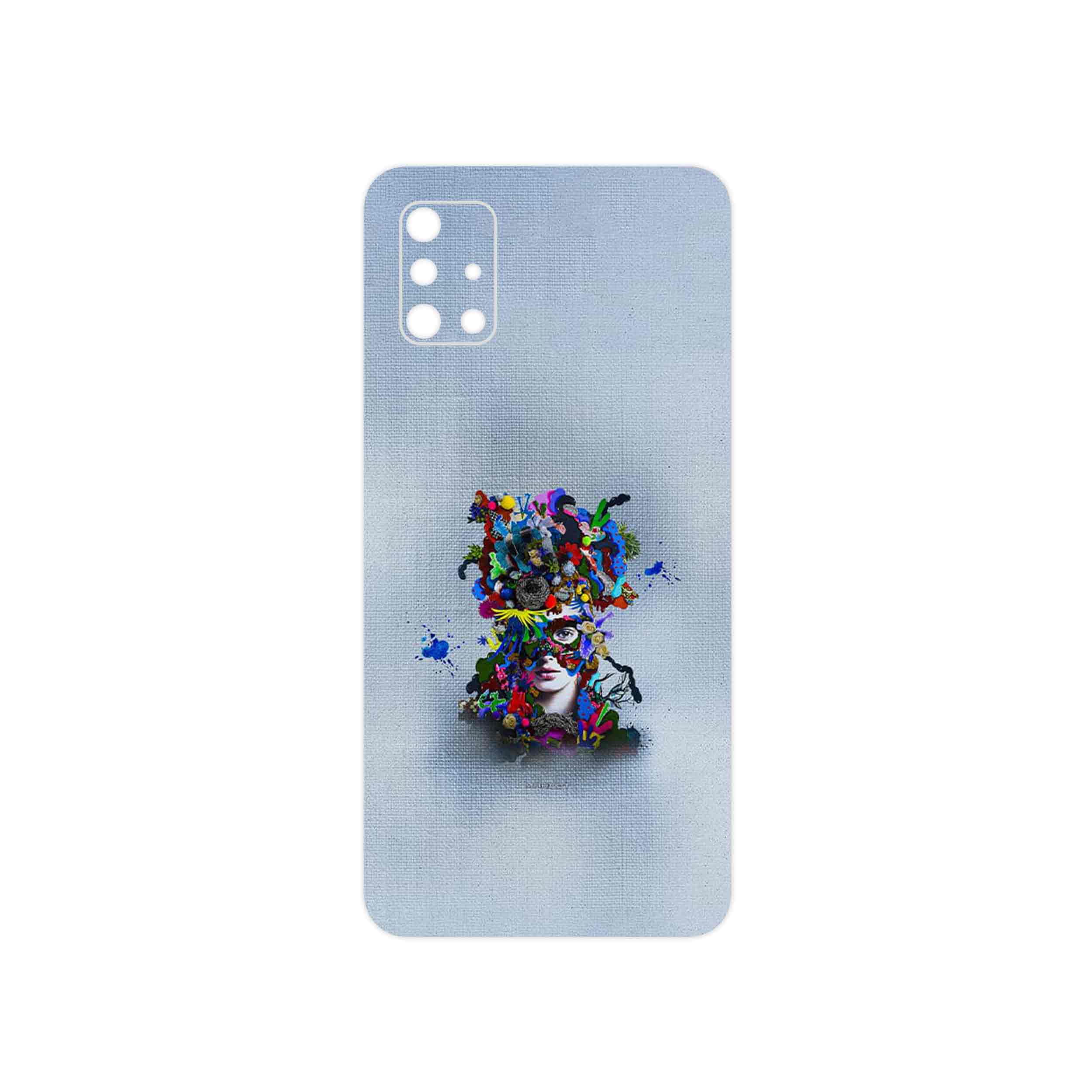 برچسب پوششی ماهوت مدل Collage of surreal Portrait of Women 4 مناسب برای گوشی موبایل سامسونگ Galaxy A51