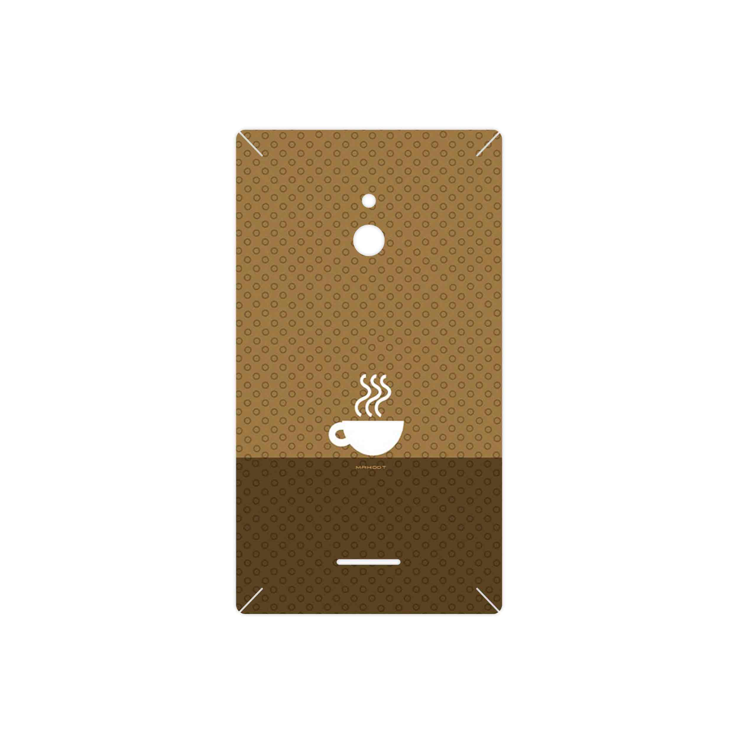 برچسب پوششی ماهوت مدل Minimal Cup of Coffee Icon مناسب برای گوشی موبایل نوکیا XL