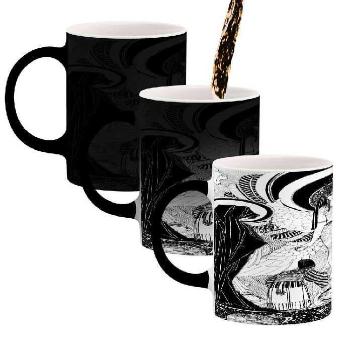 ماگ حرارتی کاکتی طرح نقاشی مدل mgh13755