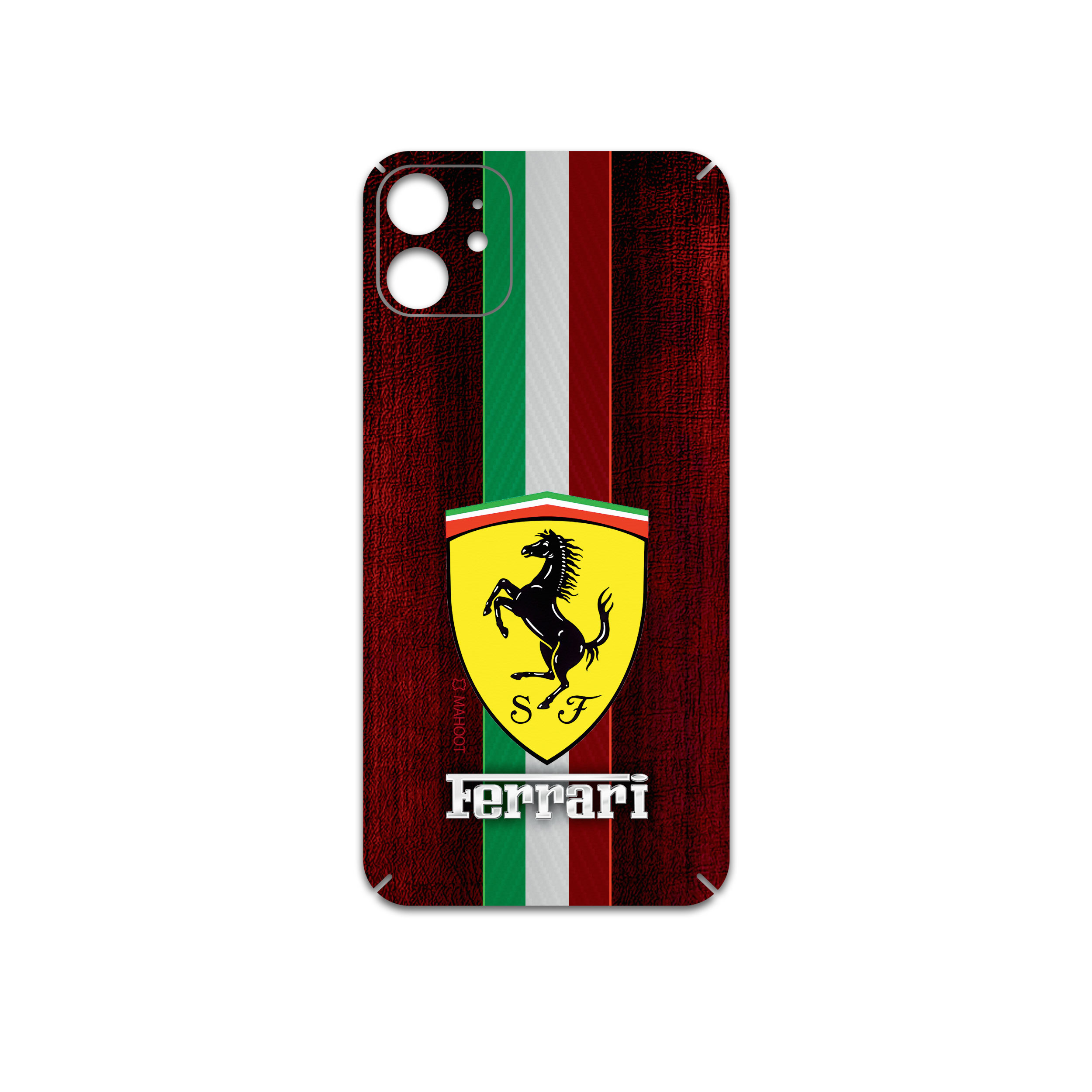 برچسب پوششی ماهوت مدل Ferrari مناسب برای گوشی موبایل اپل iPhone 11
