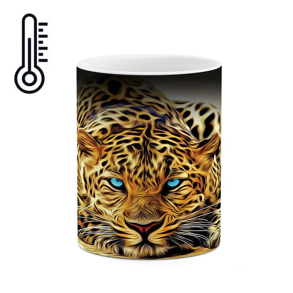 ماگ حرارتی طرح یوز پلنگ مدل mgh01188