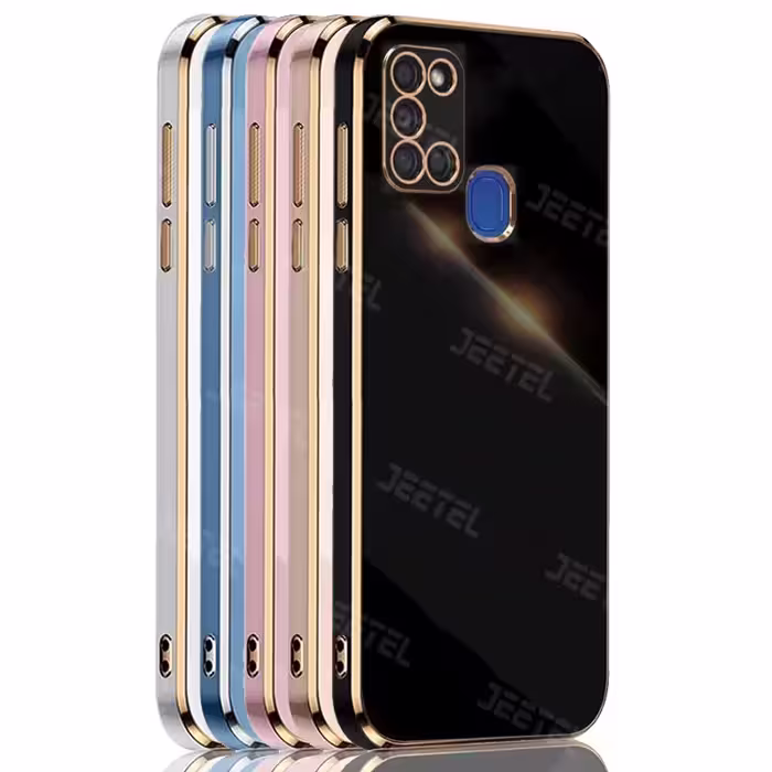کاور مای کیس گلدلاین برای Samsung Galaxy A21S (الکتروپلیتینگ 6D اورجینال)