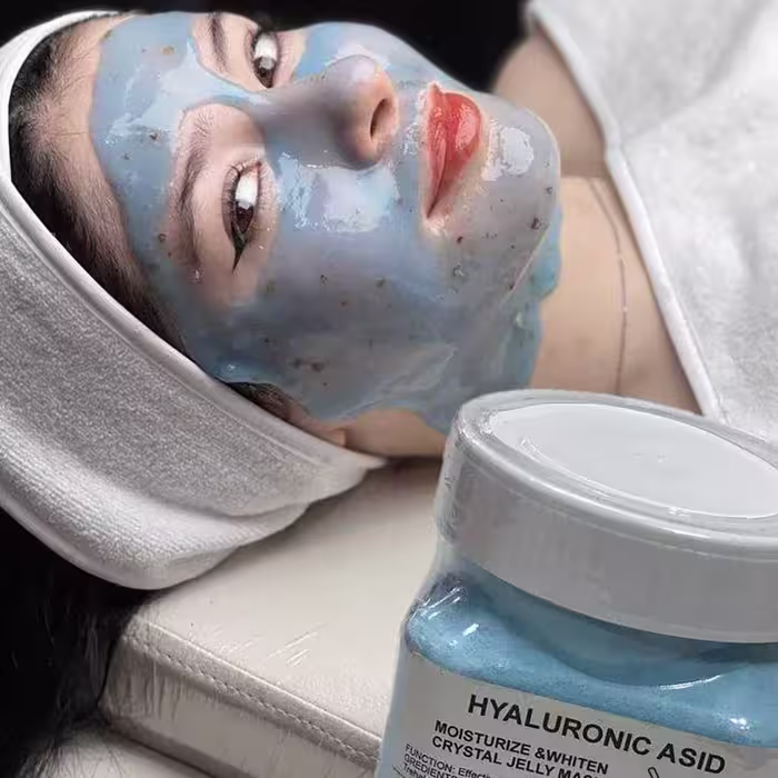 ماسک پودری هیدروژلی هیالورونیک اسید دکتر اسکین 300 گرمی DR.SKIN