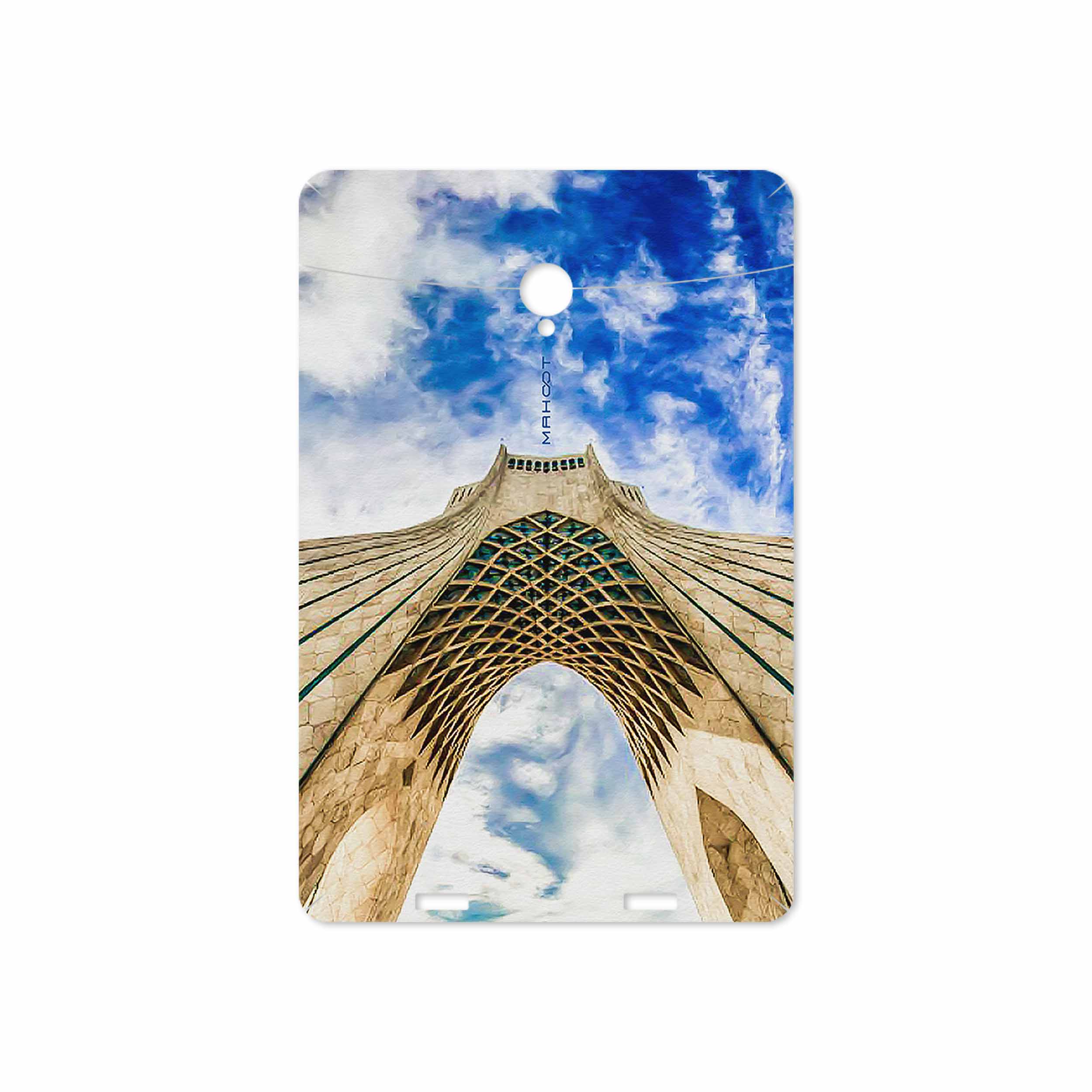 برچسب پوششی ماهوت مدل AZADI-Tower مناسب برای تبلت وریکو Unipad