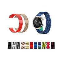 بند استیل ساعت موتورولا Moto 360 46mm مدل New Milanese
