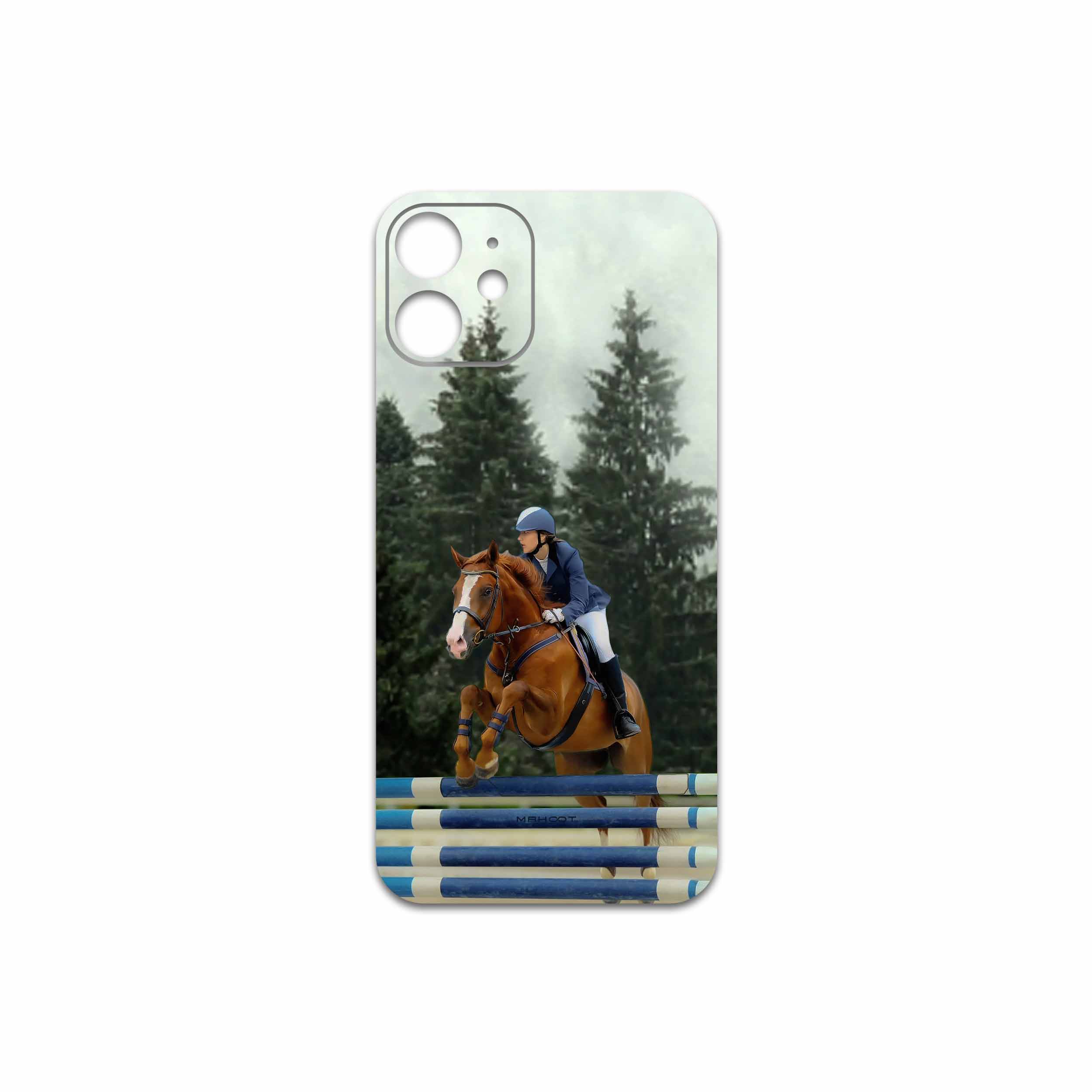 برچسب پوششی ماهوت مدل Equestrianism مناسب برای گوشی موبایل اپل iPhone 12 mini