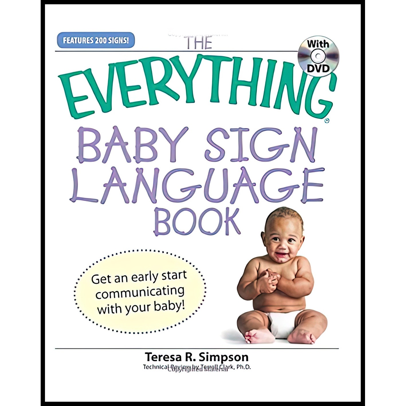 کتاب The Everything Baby Sign Language Book اثر Teresa R. Simpson انتشارات Everything