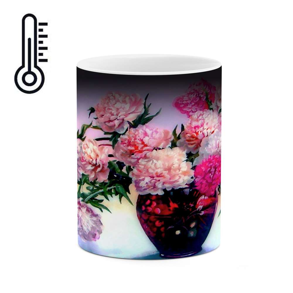 ماگ حرارتی کاکتی طرح نقاشی مدل mgh13840