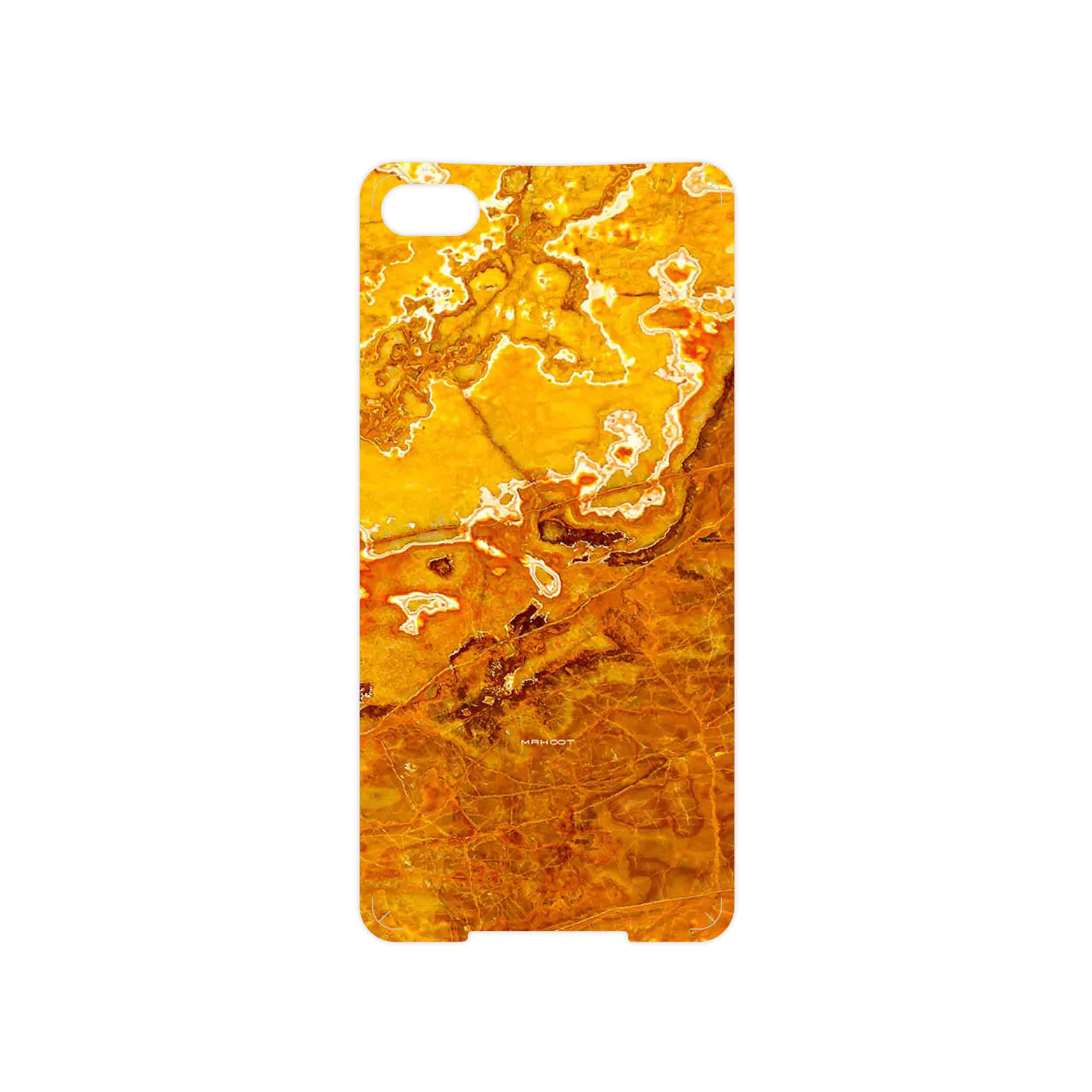 برچسب پوششی ماهوت مدل Gold Marble مناسب برای گوشی موبایل بلک بری Z30