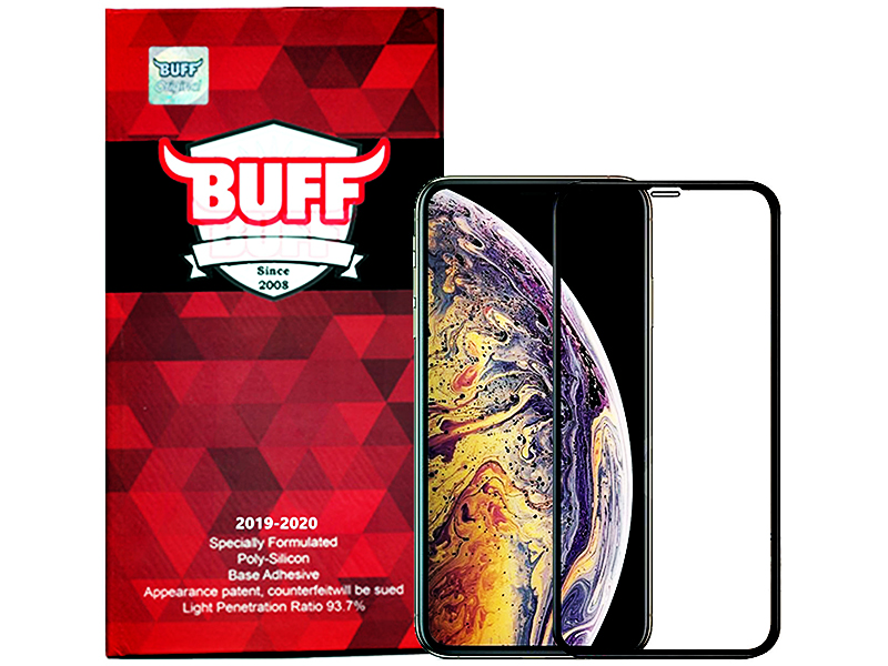 محافظ صفحه نمایش بوف مدل 5D مناسب برای گوشی موبایل آیفون XS Max
