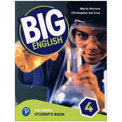 کتاب Big english 4 اثر Christopher Sol Cruz and Mario Herrera انتشارات Pearson 