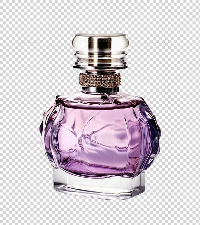 عکس PNG شیشه عطر زنانه | گرافیک با طعم تربچه