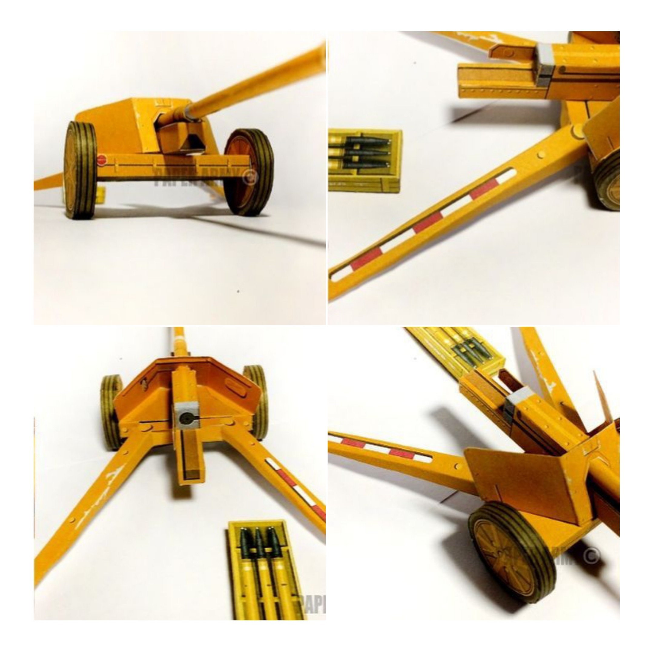 کیت ساخت ماکت توپخانه جنگی 