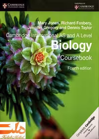 Cambridge International AS and A Level Biology Coursebook کتاب بیولوژی کمبریج ویرایش چهارم (رنگی)