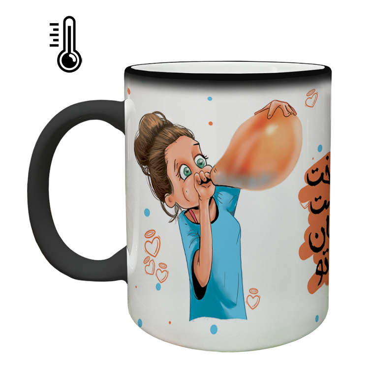 ماگ حرارتی مدل عاشقانه کد 220