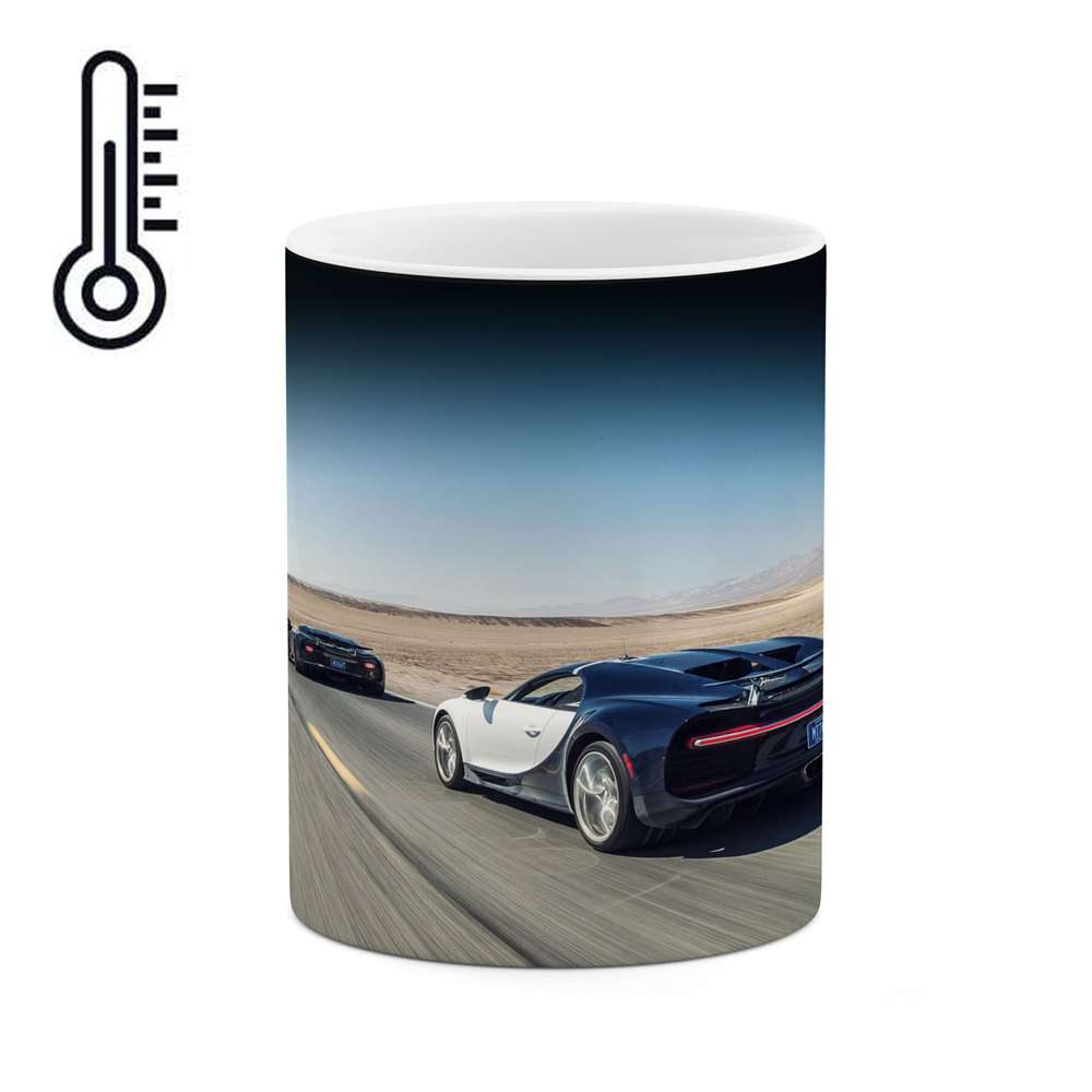 ماگ حرارتی کاکتی طرح ماشین مدل mgh16059