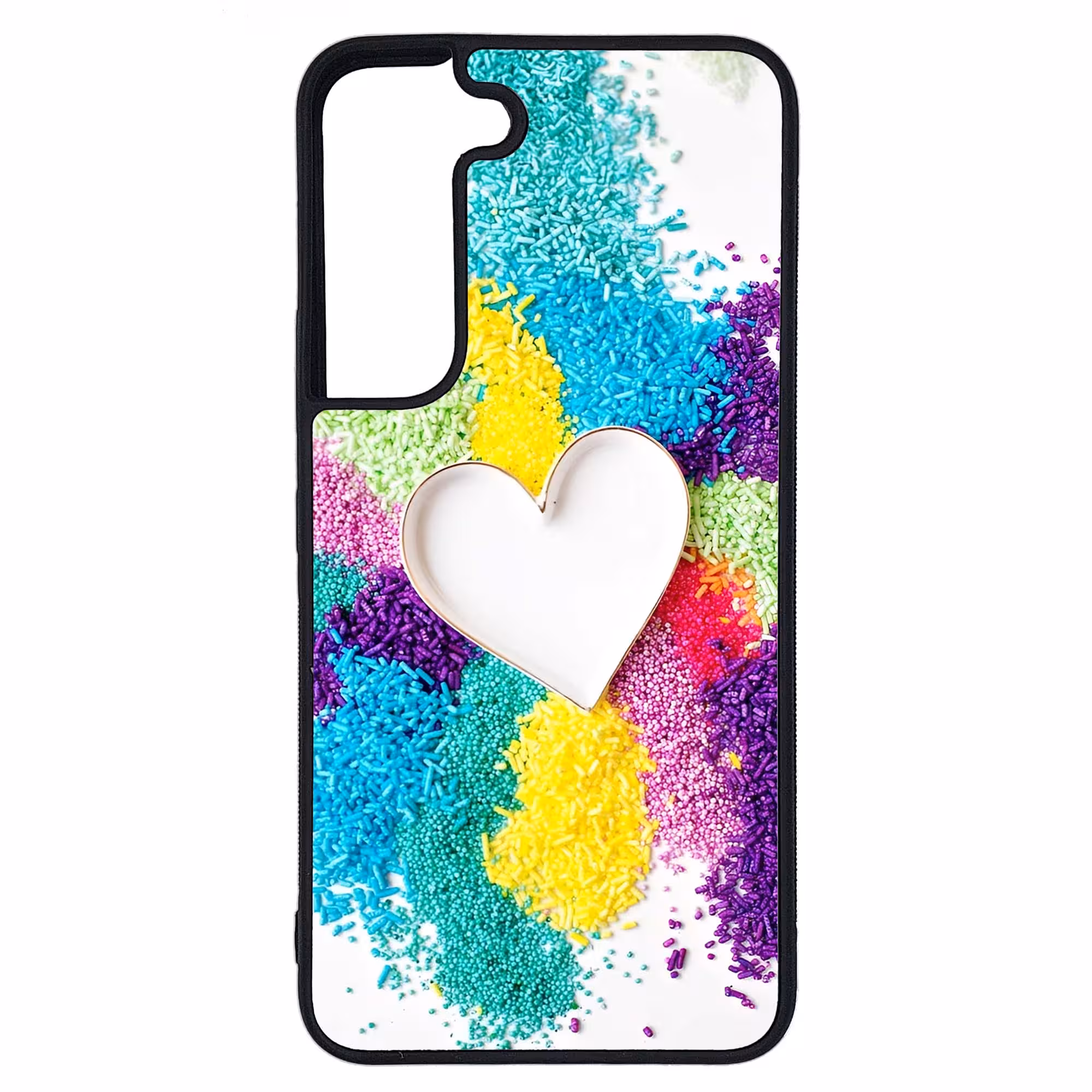 کاور طرح قلبی کد G-149 مناسب برای گوشی موبایل سامسونگ Galaxy S22 | دیجی قاب دونی