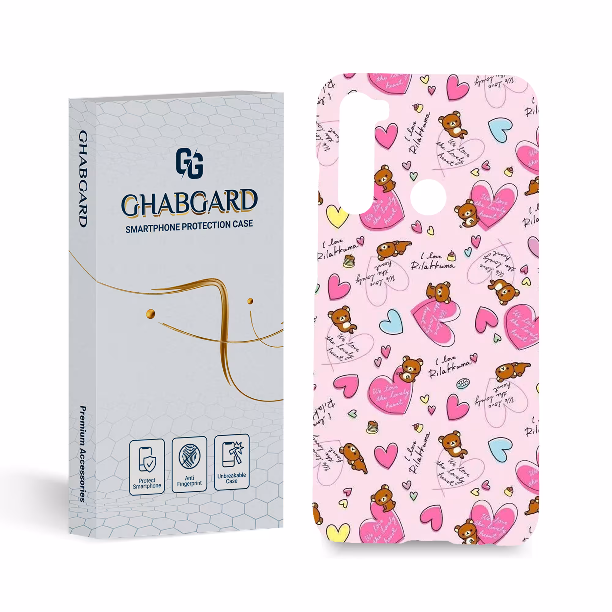 کاور قاب گارد مدل دخترانه مناسب برای گوشی موبایل شیائومی mi note 8