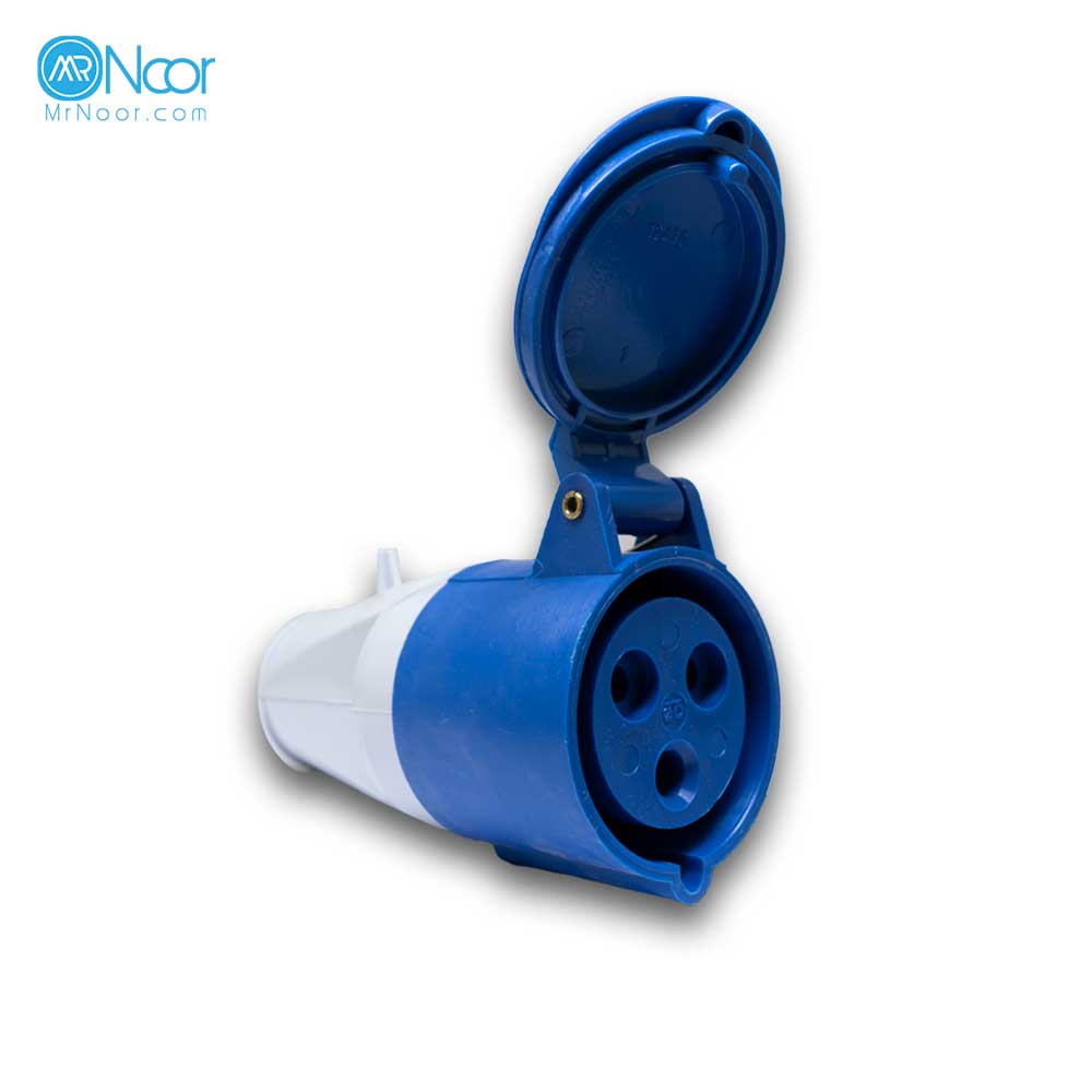 سوکت صنعتی 32×3 مادگی سیار پارت الکتریک 558 - مستر نور