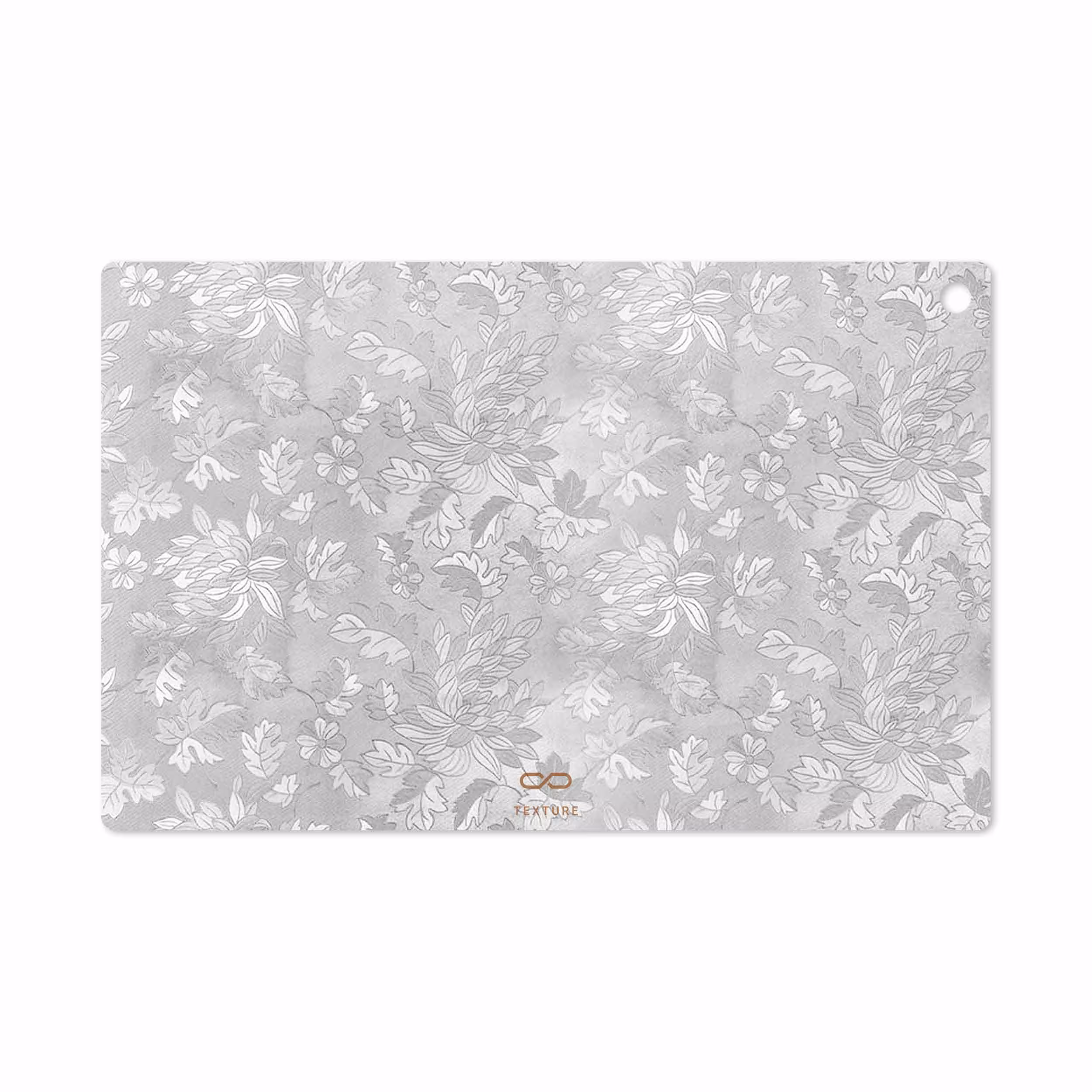 برچسب پوششی ماهوت مدل Silver-Wildflower مناسب برای تبلت سونی Xperia Z2 Tablet LTE 2014