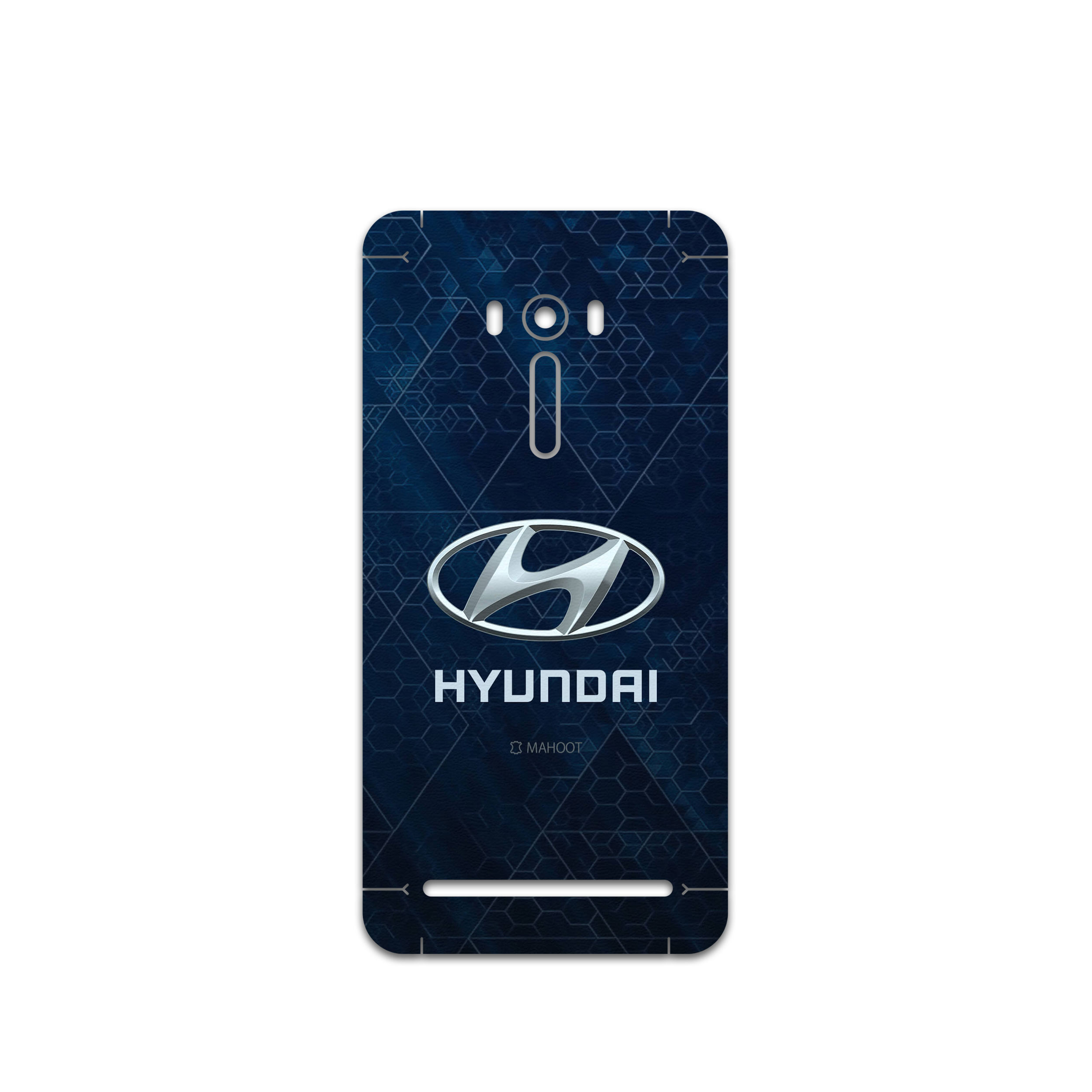 برچسب پوششی ماهوت مدل Hyundai مناسب برای گوشی موبایل ایسوس ZenFone Selfie