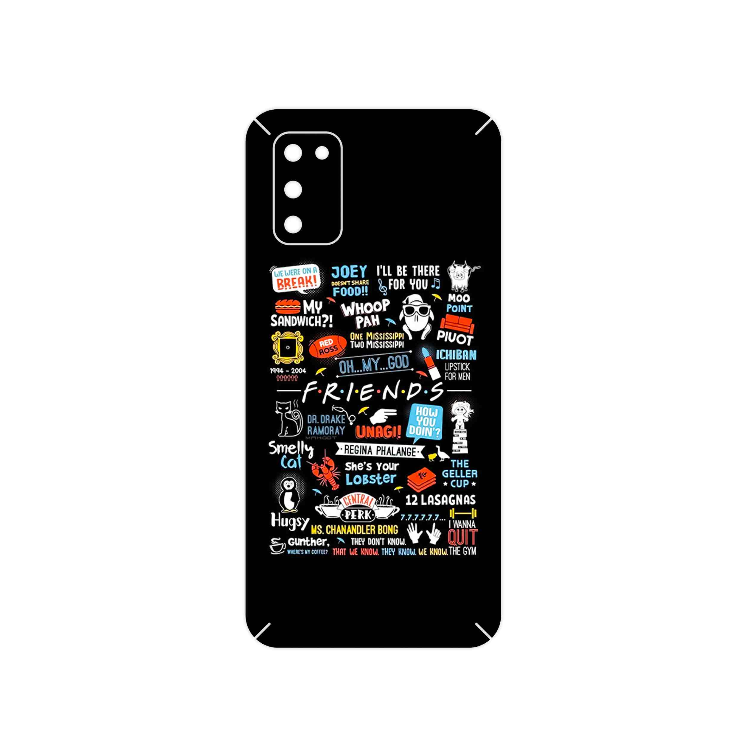 برچسب پوششی ماهوت مدل Friends 2 مناسب برای گوشی موبایل سامسونگ Galaxy M02s