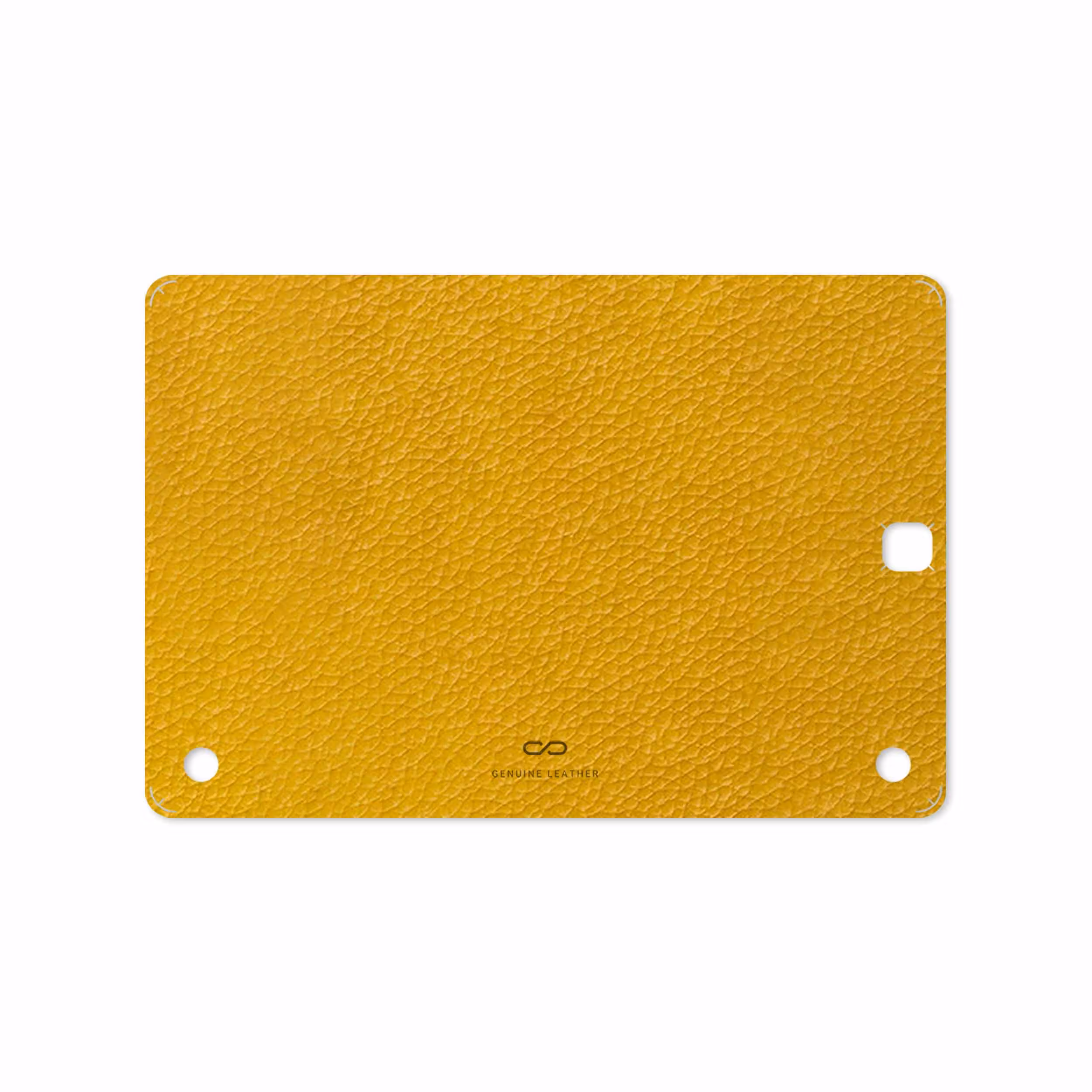 برچسب پوششی ماهوت مدل Mustard-Leather مناسب برای تبلت سامسونگ Galaxy Tab A 9.7 2015 T550