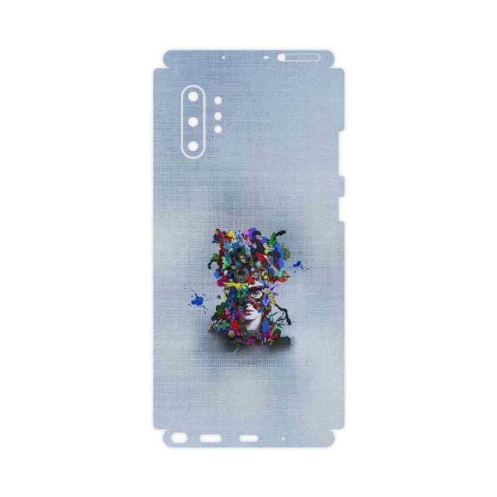 برچسب پوششی ماهوت مدل Collage of surreal Portrait of Women 4-FullSkin مناسب برای گوشی موبایل سامسونگ Galaxy Note 10 Plus