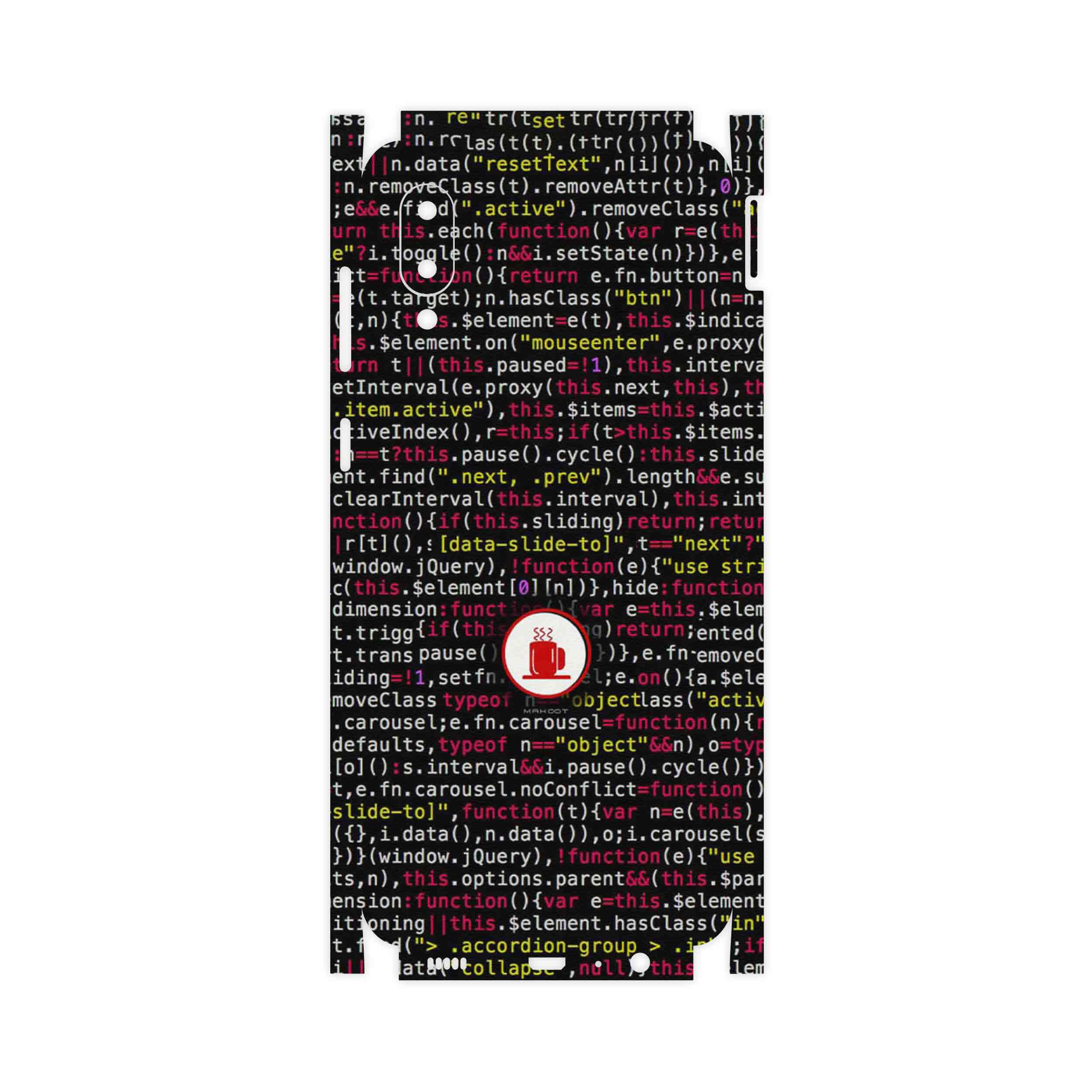 برچسب پوششی ماهوت مدل Programming 1-FullSkin مناسب برای گوشی موبایل سامسونگ Galaxy M02