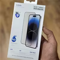 گلس فول با توری ضد گرد و غبار X-level Full Glass مناسب برای Apple iPhone 15 Plus