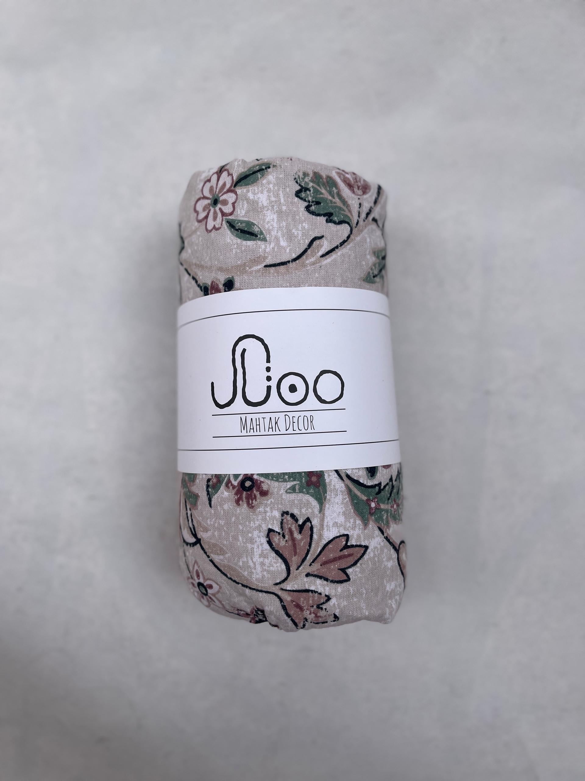 روتختی تک نفره دوتکه کدD102 (کاور تشک،یک عدد روبالشتی)