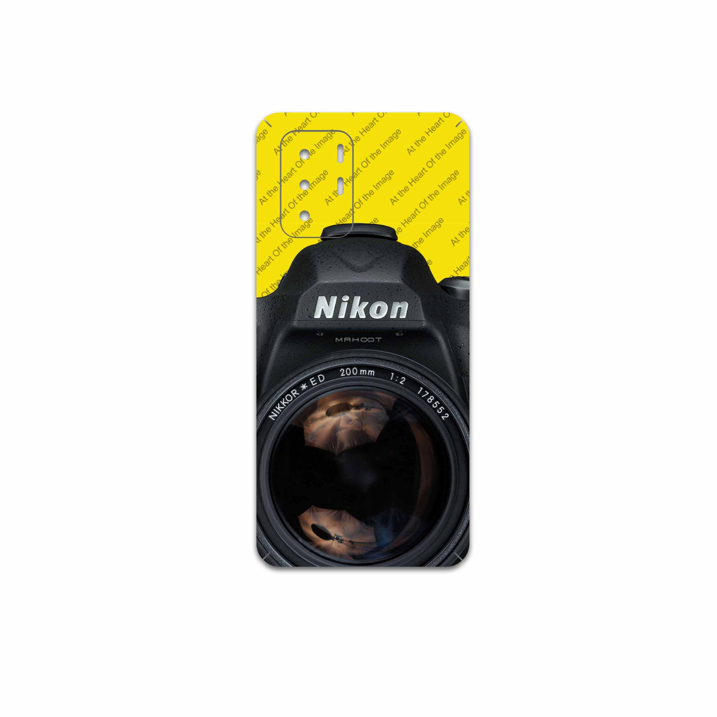برچسب پوششی ماهوت مدل Nikon-Logo مناسب برای گوشی موبایل شیائومی Poco X3 GT 5G