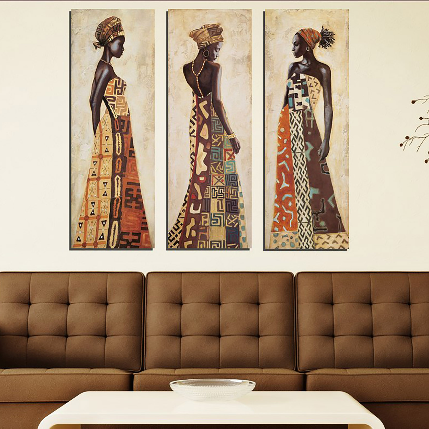 تابلو شاسی بکلیت طرح آفریقایی مدل 240 مجموعه 3 عددی