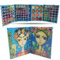 پالت 117 رنگ چهار صفحه ای romanky