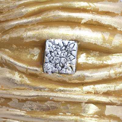 دیوارکوب سفالی مدل دیسک