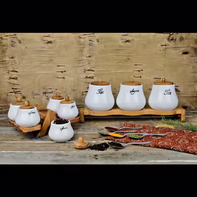 ست جا ادویه 8 پارچه امبیکو مدل مودنا