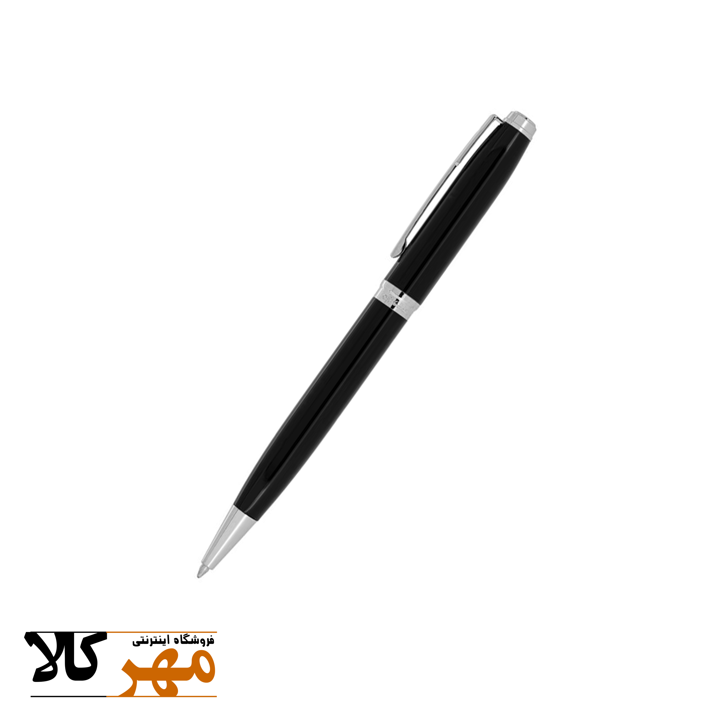 قلم خودکار تک رنگ مشکی IPLOMAT مدل RELAX