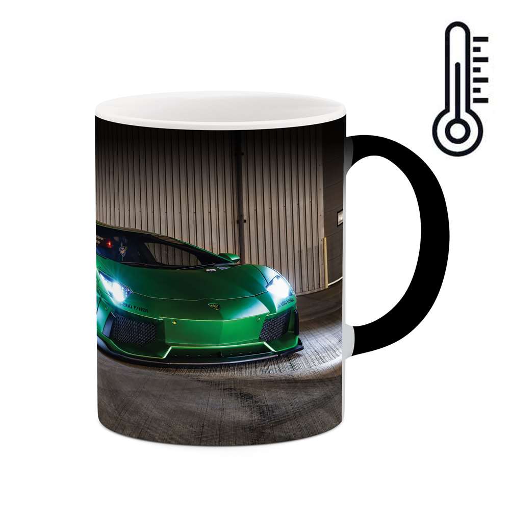 ماگ حرارتی طرح ماشین لامبورگینی مدل mgph10499