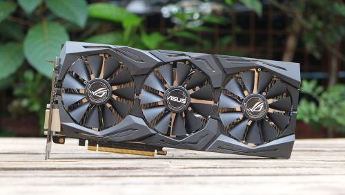 کارت گرافیک ASUS GTX 1060 6G GAMING ROG STRIX (استوک)3فن