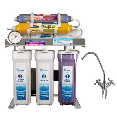 دستگاه تصفیه آب اس اس وی مدل MaxSpring 2W X900 به همراه شیر دوکاره