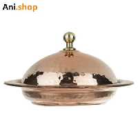 ظرف کره و پنیر مسی مس زنجان کد11