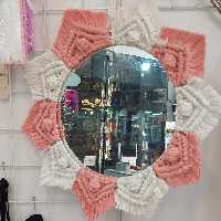 آینه مکرومه زیبا 