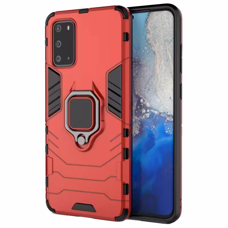قاب گوشی Samsung Galaxy A02S مدل آرمور به همراه هولدر مگنتی طرح دیفندر