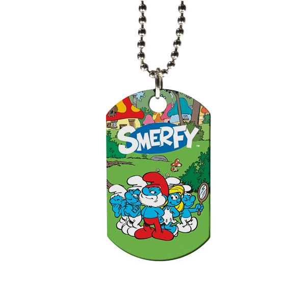 گردنبند طرح اسمرفی مدل pk239