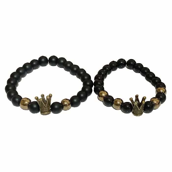 دستبند مدل King مجموعه 2 عددی