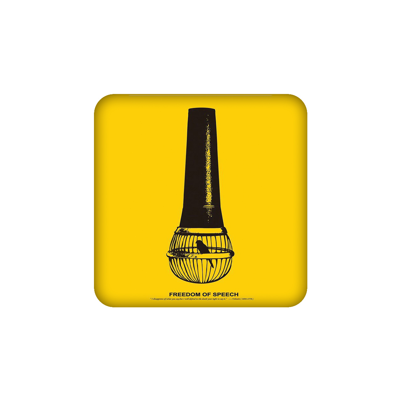 زیرلیوانی طرح قفس کد 530