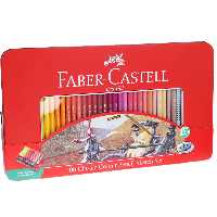 مداد رنگی 100 رنگ جعبه فلزی کلاسیک فابر کاستل FABERCASTELL
