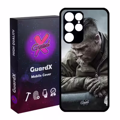 کاور گارد ایکس طرح Brad Pitt مدل Glass10134 مناسب برای گوشی موبایل سامسونگ Galaxy S22 Ultra