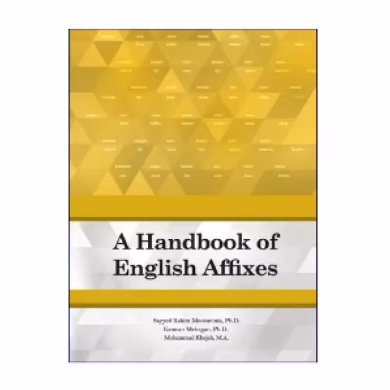 A Hand Book Of English Affixes کتاب