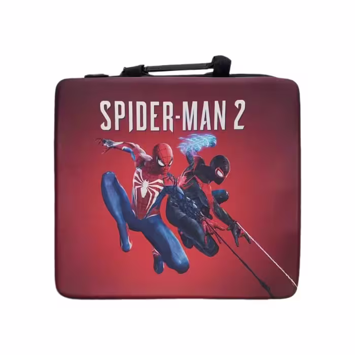 کیف پلی استیشن 4 اسلیم طرح  2 Spider Man